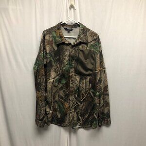 Gander Mountain Guide Series Camouflage Mesh Shirt Mens Size 2XL Outdoor Hunting